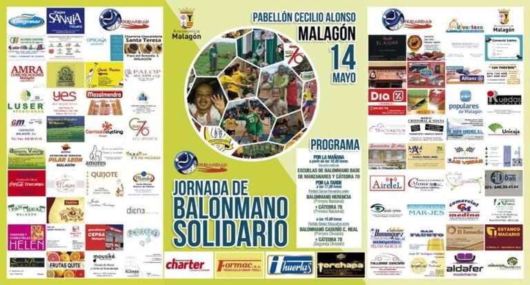 Balonmano Solidario en Malagón