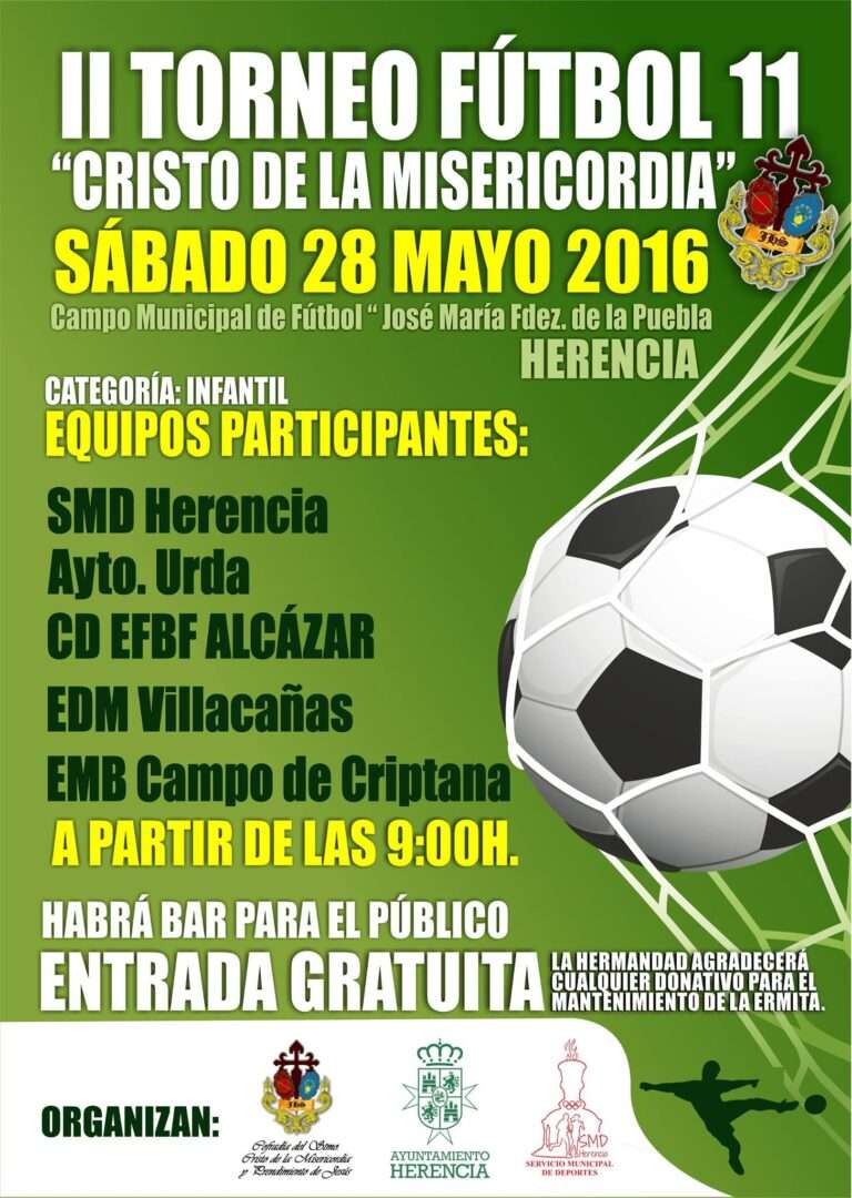 II torneo futbol 11 cristo de la misericodia herencia