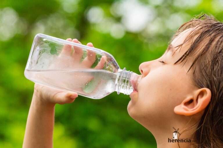 beber mucha agua con altas temperaturas