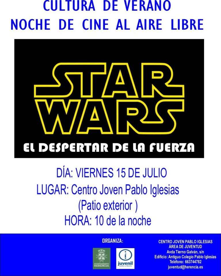 Star Wars El despertar de la fuerza en Herencia (Ciudad Real)
