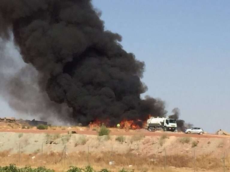 incendio en Comsermancha