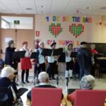 Visitas musicales en las residencias de Herencia por Navidad 2