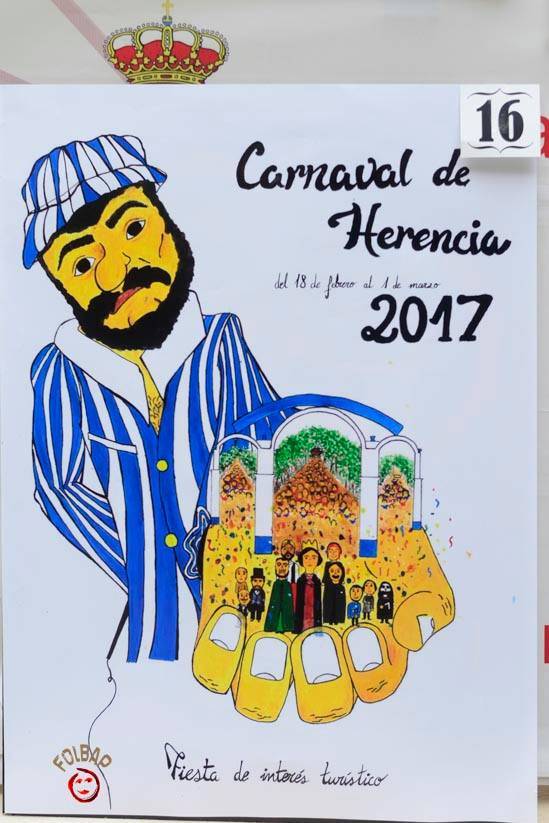 Elige el cartel de Carnaval de Herencia 2017 que más te gusta... 3