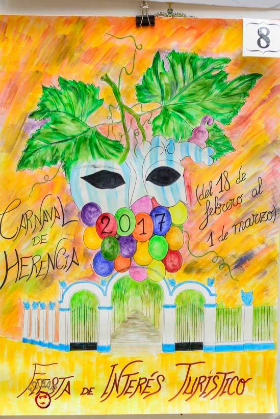 Elige el cartel de Carnaval de Herencia 2017 que más te gusta... 1