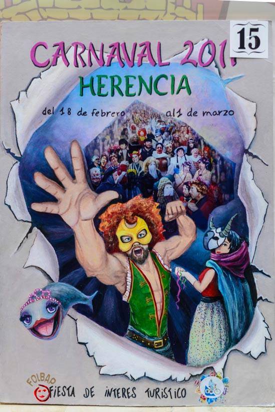 Elige el cartel de Carnaval de Herencia 2017 que más te gusta... 4
