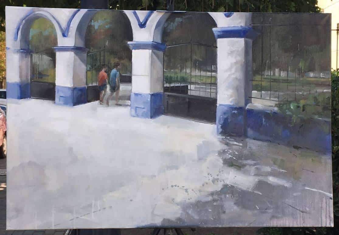 Orencio Murillo ganador del XI Certamen de Pintura Rápida “Villa de Herencia” 33
