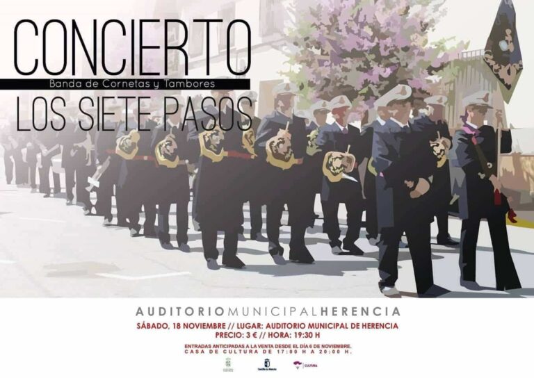 Concierto de la Banca de CC y TT Siete Pasos en Herencia