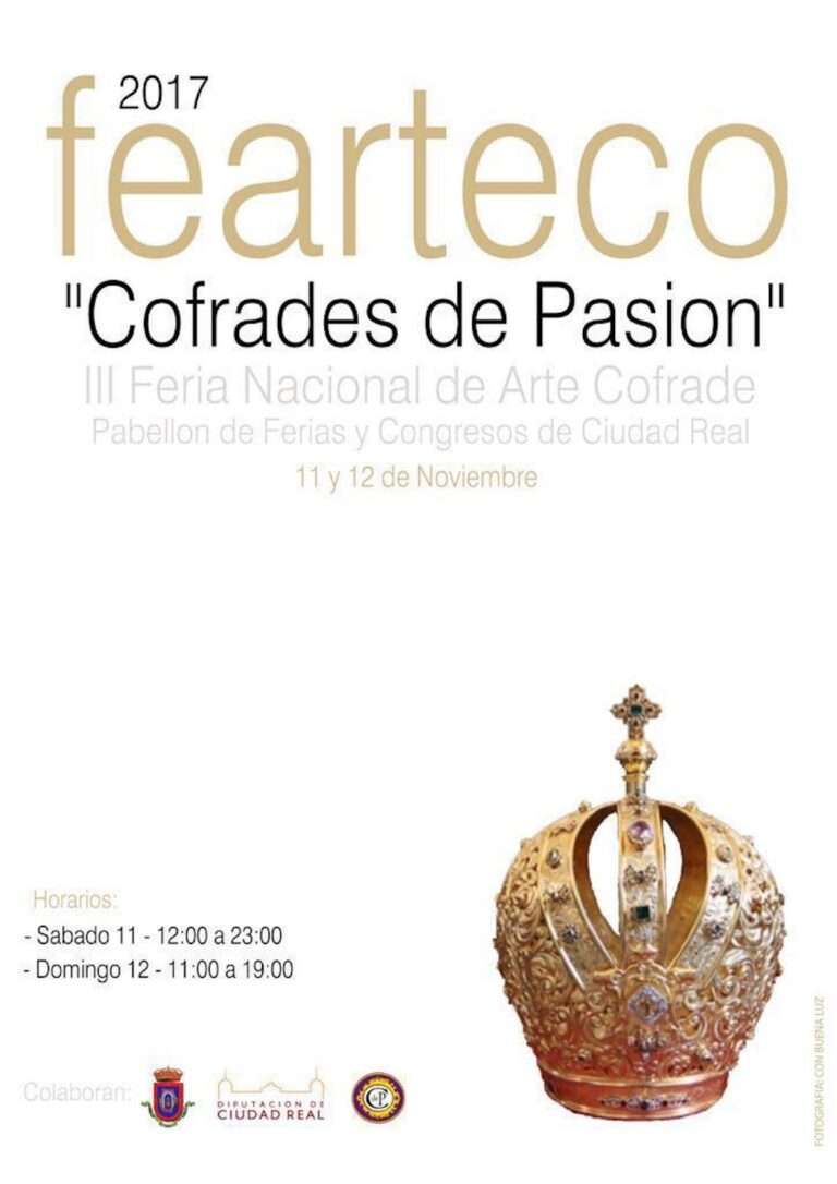 Cartel de FEARTECO 2017 "Cofrades de Pasión"
