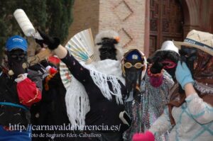 La "máscara callejera" del Carnaval de Herencia 14