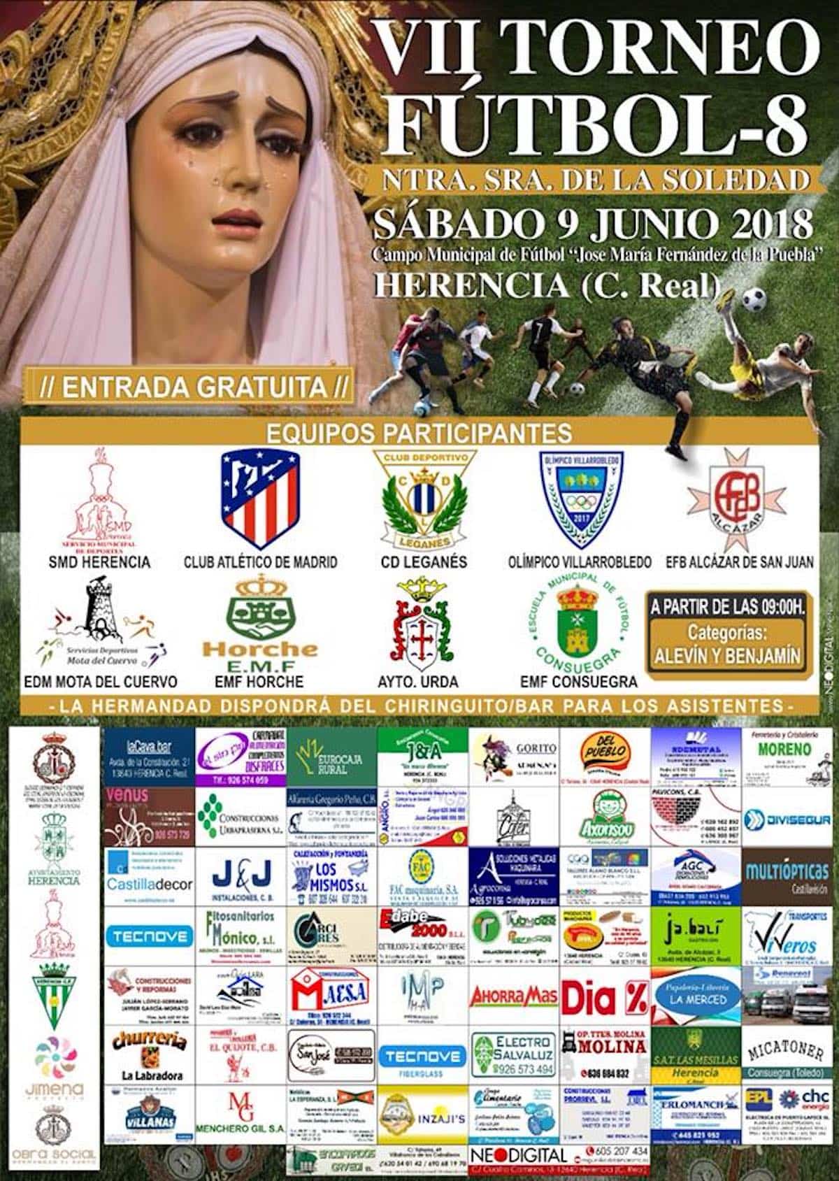 Todo listo para el VII Torneo de Fútbol 8 "Nuestra Señora de la Soledad" 7