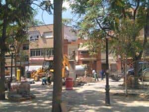 La nueva Plaza Cervantes de Herencia pronto finalizará sus obras 10