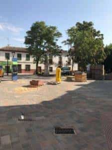 La nueva Plaza Cervantes de Herencia pronto finalizará sus obras 24