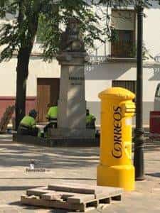 La nueva Plaza Cervantes de Herencia pronto finalizará sus obras 33