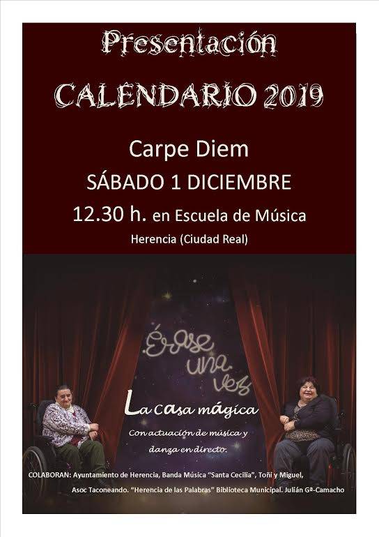 Carpe Diem presenta su calendario 2019 el sábado 1 de diciembre 3