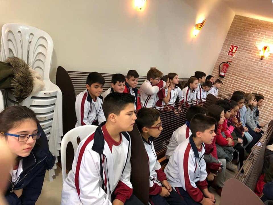 Alumnos del colegio Mercedarias de Herencia visitan el Ayuntamiento de Herencia 5