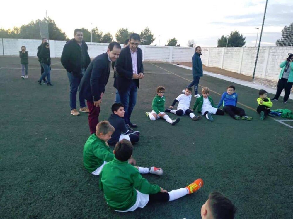 Diputación de Ciudad Real equipa y amplia el campo de fútbol de Herencia 1