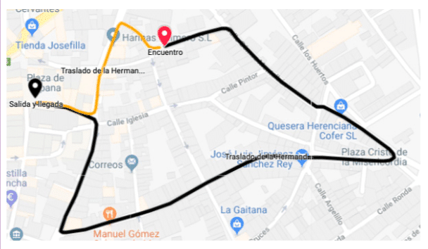 Horarios y recorrido de la procesión del Resucitado Horarios y recorrido Cristo Resucitado Domingo de Resurreción1 1 - Horarios y recorrido de la procesión del Resucitado