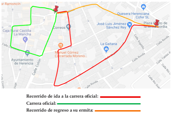 Recorrido y horarios de la procesión de los 7 Santos 2