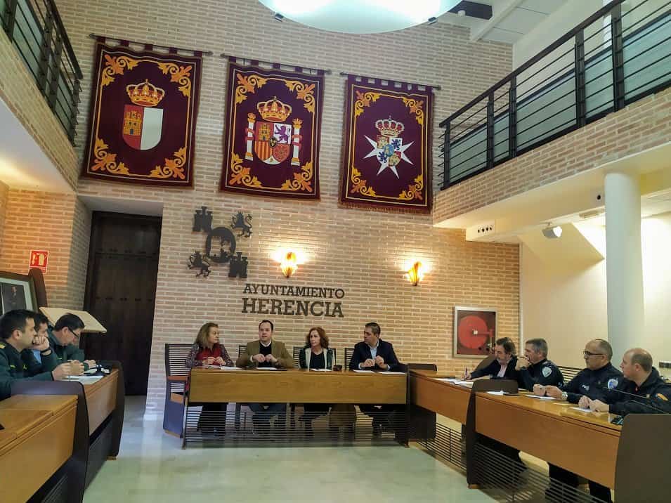 Preparado el dispositivo de seguridad para el Carnaval de Herencia 8