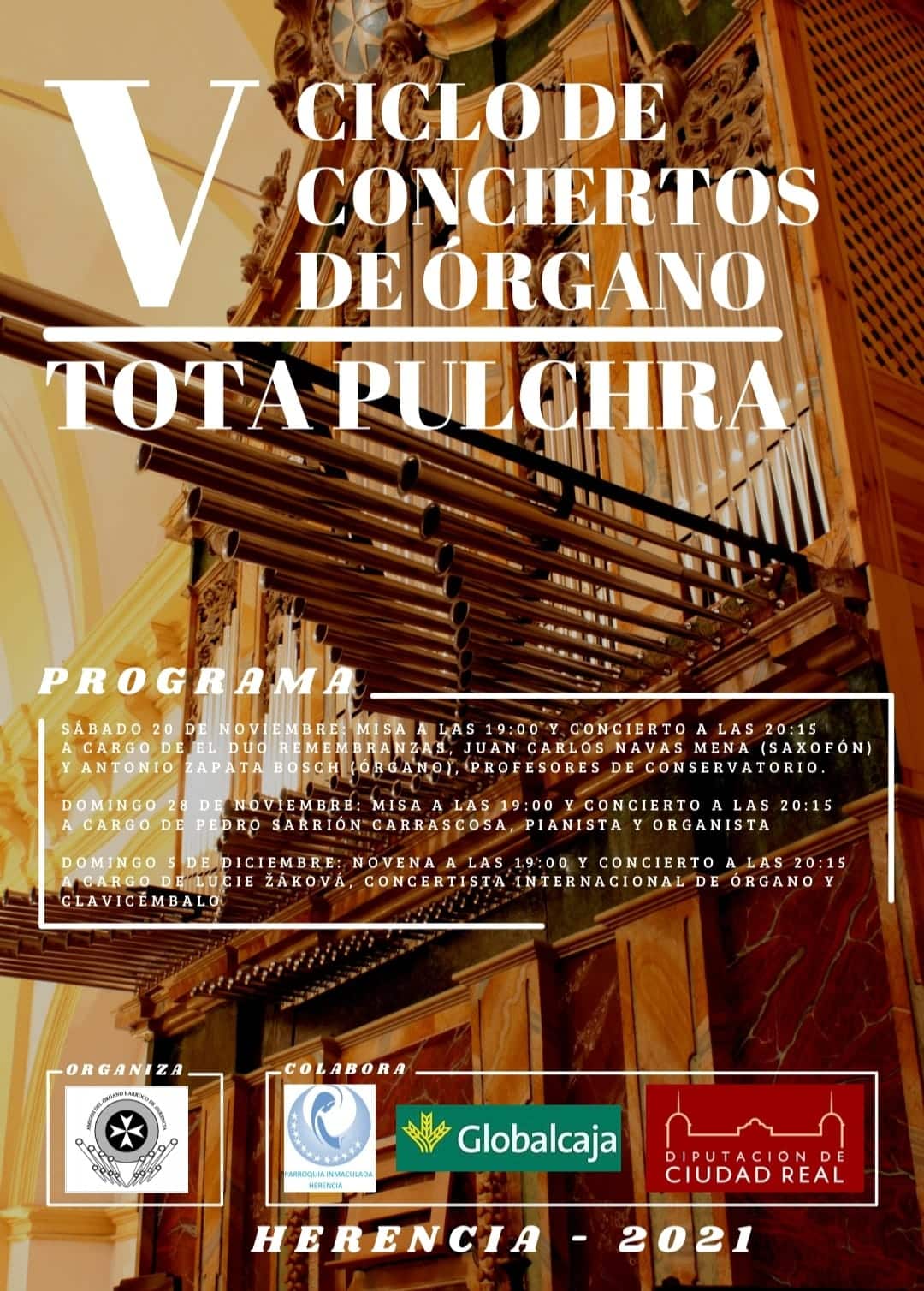 V Ciclo de Conciertos de Órgano Totapulchra en Herencia 3