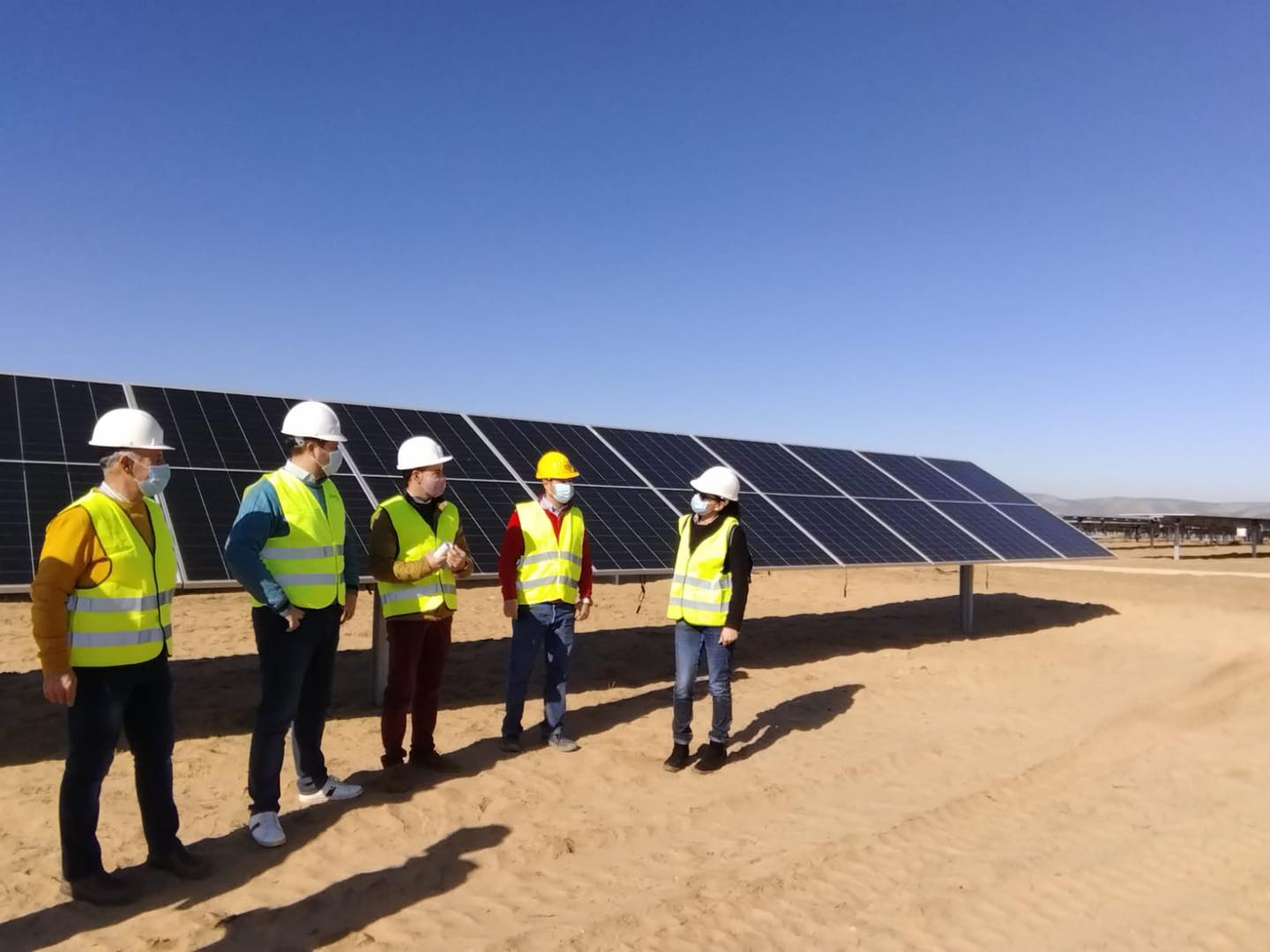 Visita a las obras del Parque Solar Fotovoltaico Herencia-Fraile 6