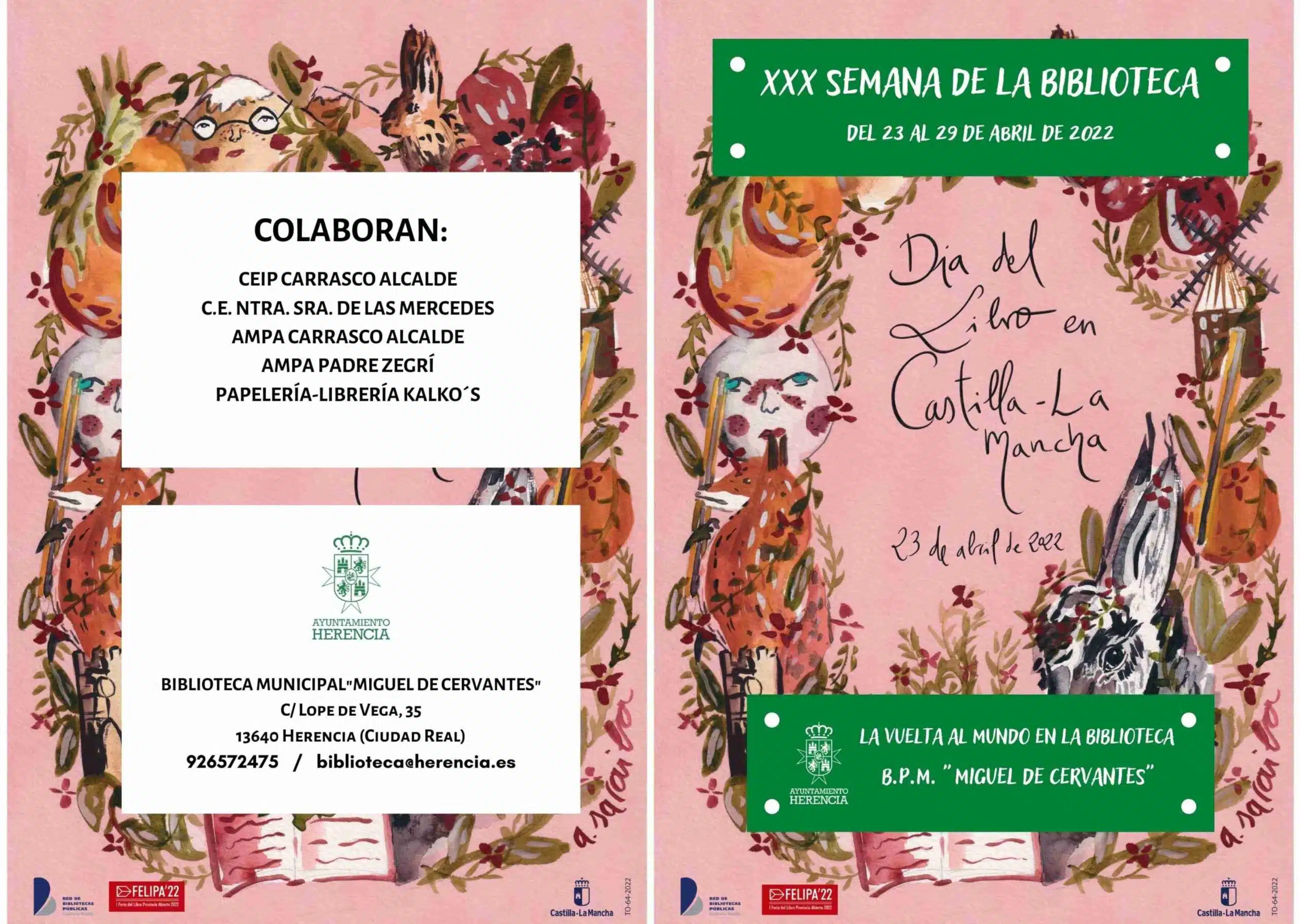 La Fiesta del Día del Libro da comienzo a la XXX Semana de la Biblioteca