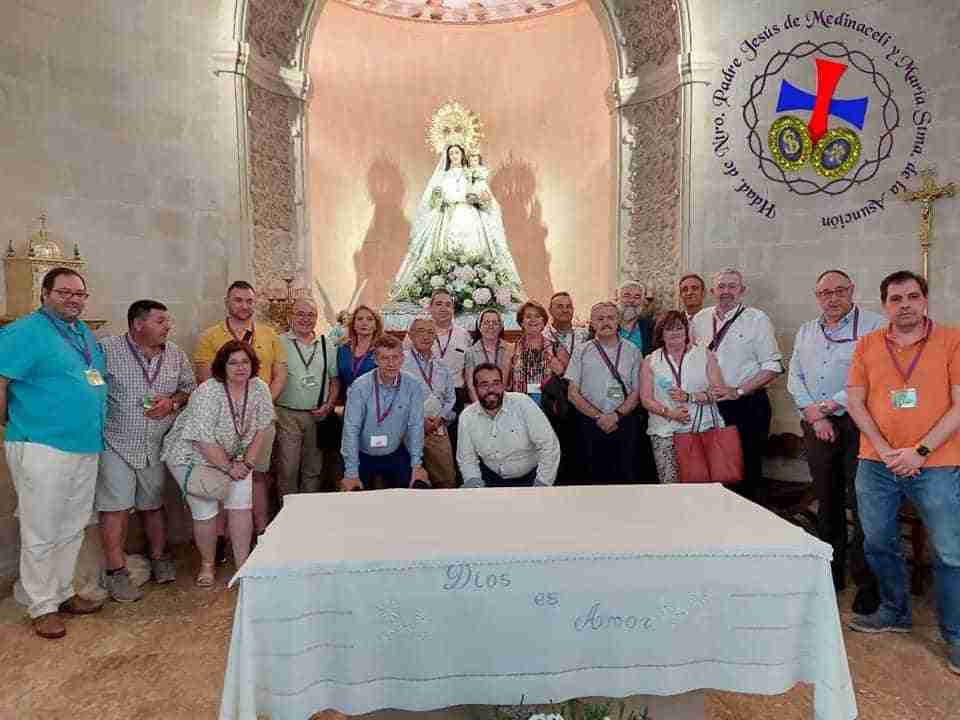 Miembros de la hermandad de Medinaceli de Herencia asistieron al XIV Congreso Nacional de cofradías de Jesús Rescatado 24