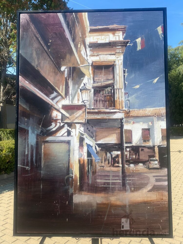 24 pintores en el XV Certamen de Pintura Rápida «Villa de Herencia» 1