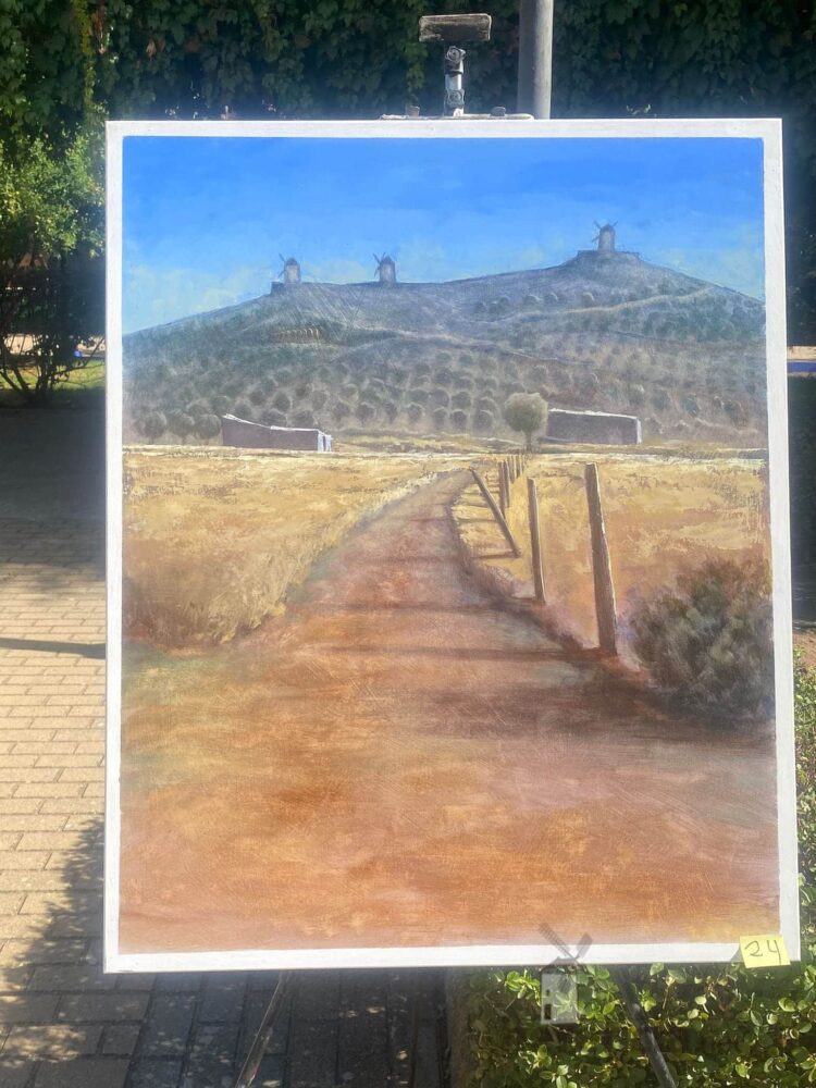 24 pintores en el XV Certamen de Pintura Rápida «Villa de Herencia» 19