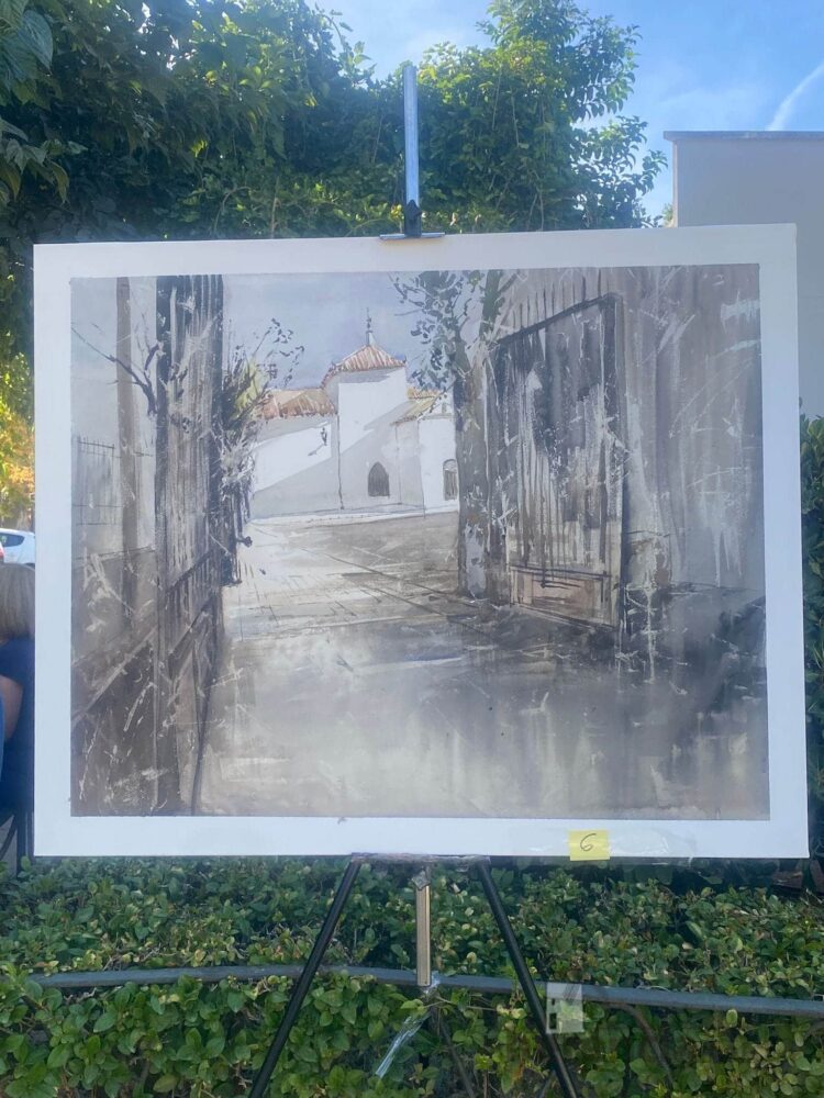 24 pintores en el XV Certamen de Pintura Rápida «Villa de Herencia» 5