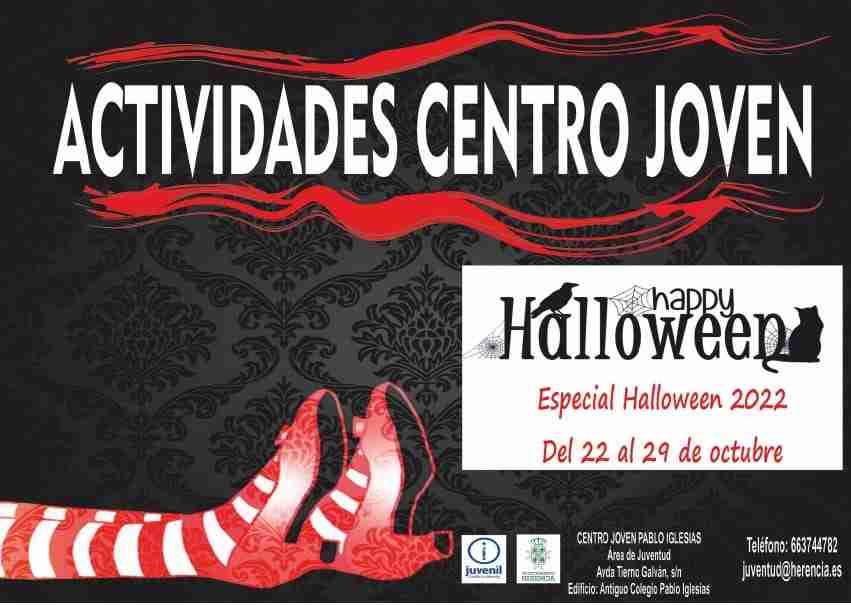 El Centro Joven de Herencia prepara su semana más terrorífica 5