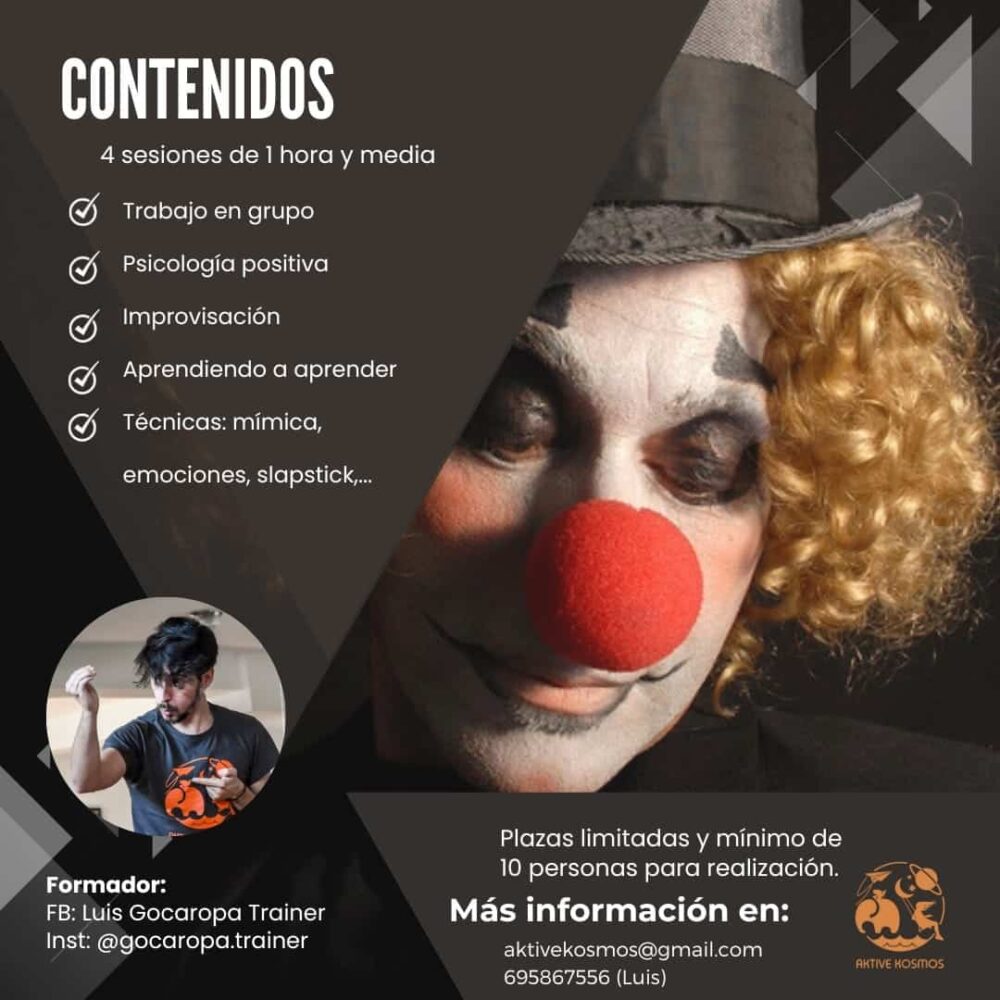 Llega a Herencia el curso "Saca tu Payaso Interior": una exploración lúdica y creativa del desarrollo personal 2
