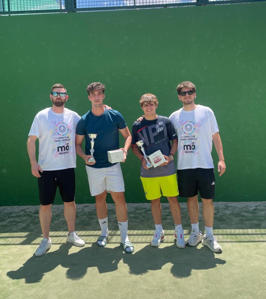 Herencia acoge con éxito el I Open Club Padel 3