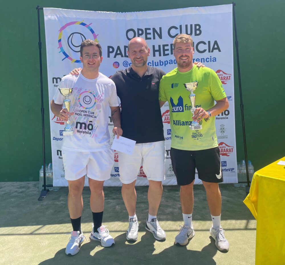 Herencia acoge con éxito el I Open Club Padel 2