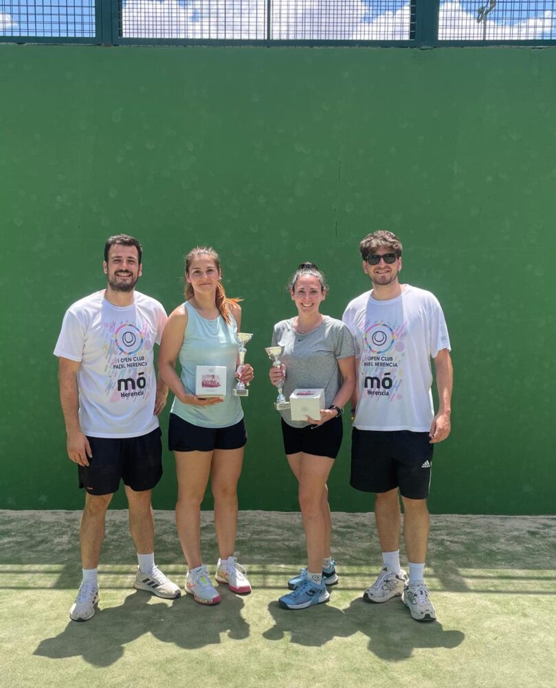 Herencia acoge con éxito el I Open Club Padel 1