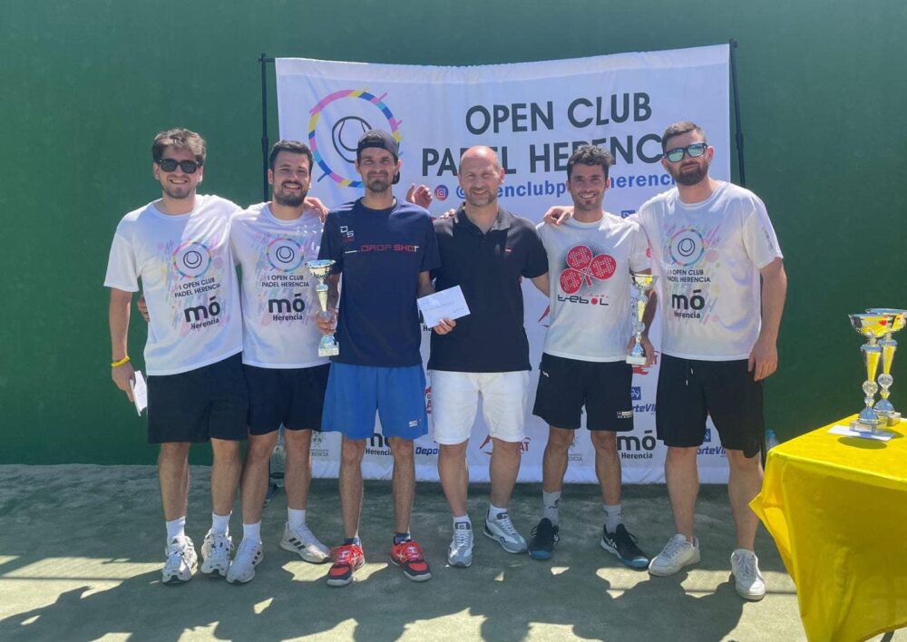 Herencia acoge con éxito el I Open Club Padel 9