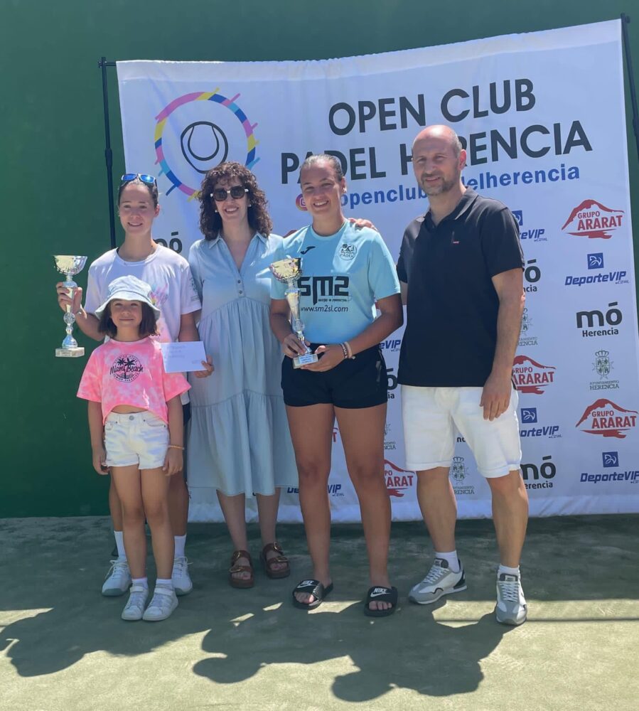 Herencia acoge con éxito el I Open Club Padel 8