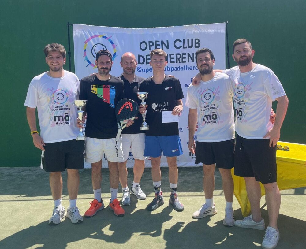Herencia acoge con éxito el I Open Club Padel 7
