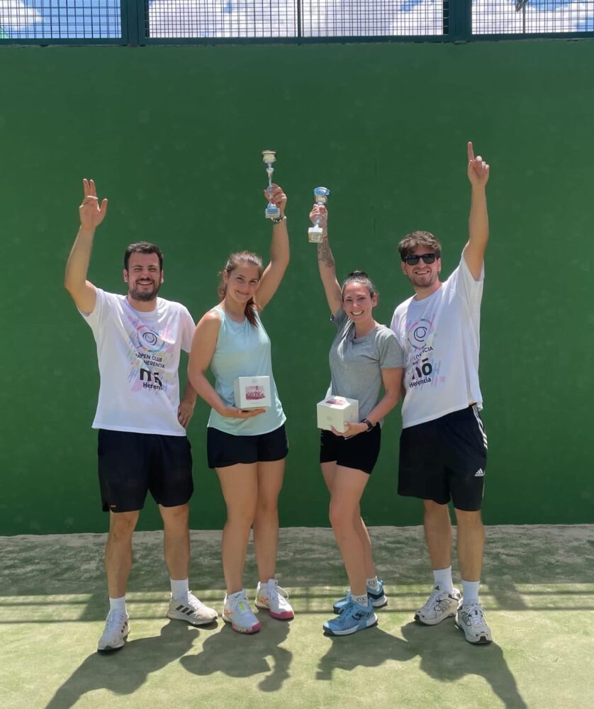 Herencia acoge con éxito el I Open Club Padel 6
