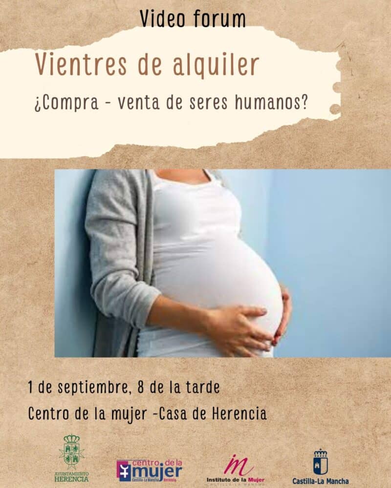 Sensibilización Contra la Gestación Subrogada: el Centro de la Mujer organiza un videofórum en Herencia 1