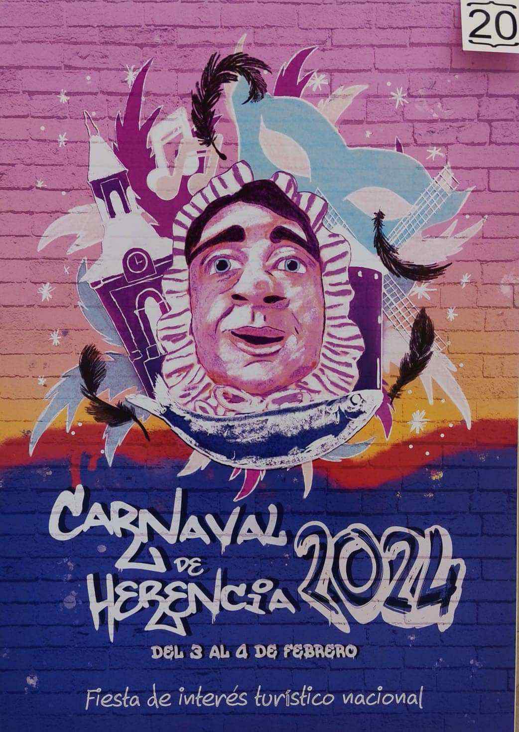 Exposición de Carteles del Carnaval de Herencia 2024: Creatividad a la espera de un ganador 5