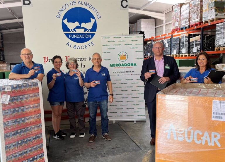 Mercadona dona en la primera mitad de 2024 más de 12.600 toneladas de alimentos, 450 de ellas en C-LM