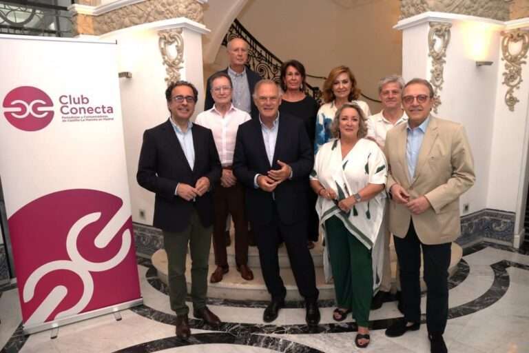 Pedro Piqueras, invitado del Club Conecta de periodistas castellanomanchegos en Madrid