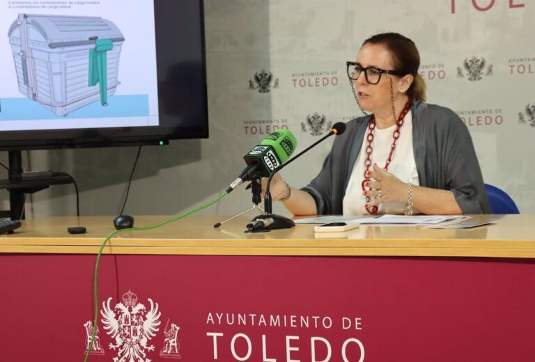 El nuevo sistema de contenedores para el Polígono Industrial de Toledo comenzará a implantarse la próxima semana