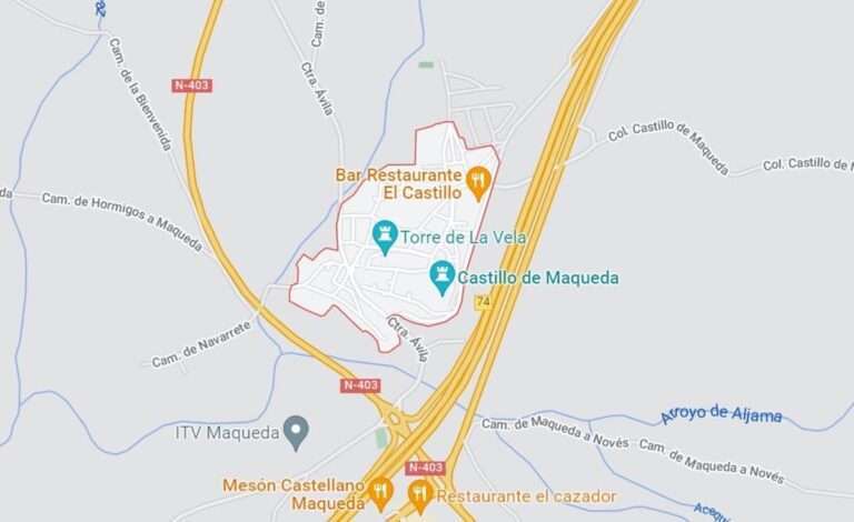 Herida leve por arma blanca una joven en Maqueda (Toledo)