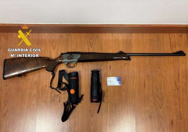 Identificada una persona procedente de Ciudad Real por cazar con medios prohibidos en Babia (León)