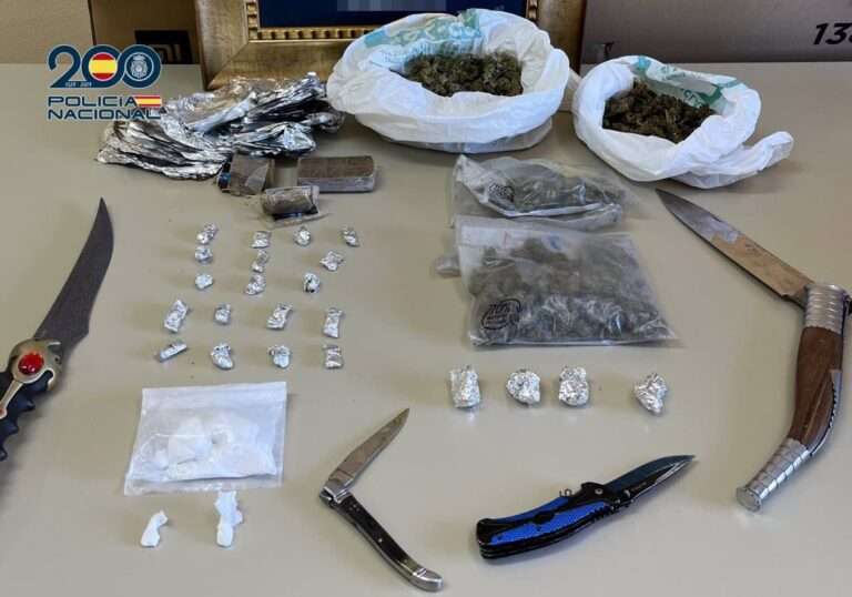 Detenido un traficante reincidente que intentaba reactivar un "narcopiso" en el toledano barrio de Palomarejos