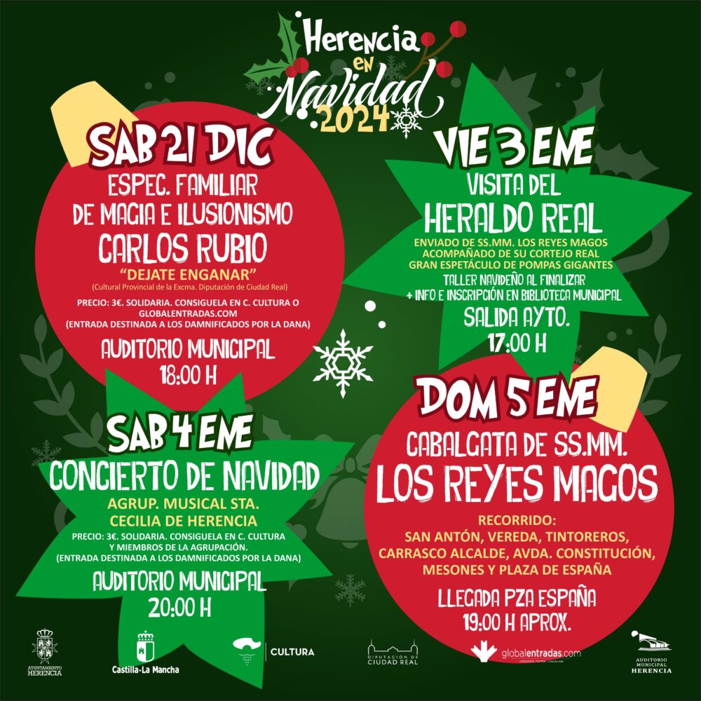 Herencia en Navidad 2024: Solidarity and magic for all ages 1