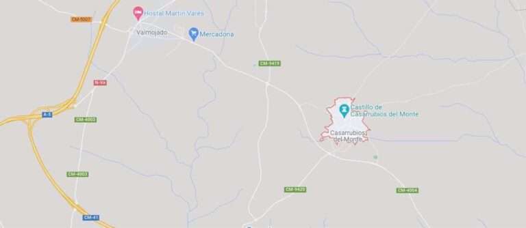 Un hombre resulta herido tras la salida de vía de la furgoneta que conducía en Casarrubios del Monte