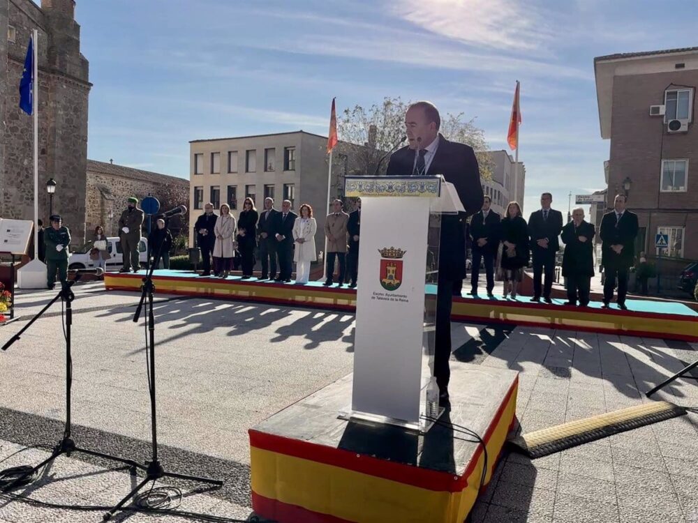 El alcalde de Talavera, sobre la Constitución: "España sólo hay una y los intentos de separar sólo llevan al fracaso"